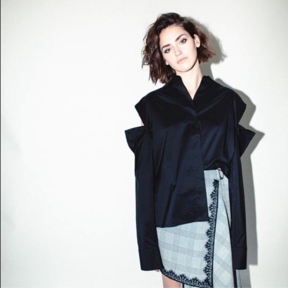 Robert Rodriguez plaid wrap skirt - Picture 2 of 6